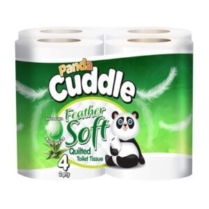 PANDA CUDDLE 2 PLY TOILET ROLLS ALOE VERA 10x4 ROLLS