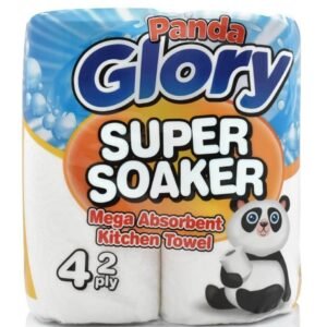 PANDA GLORY 2 PLY KITCHEN TOWEL 6x4 ROLLS
