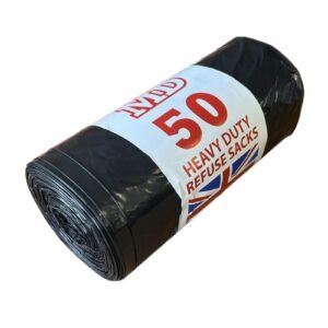 HEAVY DUTY REFUSE SACKS (700X830MM) 10x50BAGS