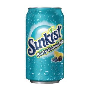AMERICAN SUNKIST SODA BERRY LEMONADE 12x355ML