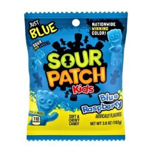 AMERICAN SOUR PATCH BAG BLUE RASPBERRY 12x101G