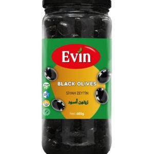 EVIN WHOLE BLACK OLIVES JAR