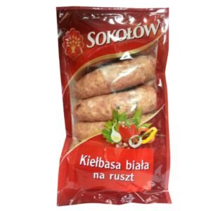 *NEW* SOKOLOW BBQ WHITE PUDDING SAUSAGE 1X1KG