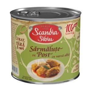 SCANDIA SARMALUTE DE POST CU VARZA *646* 6X400G