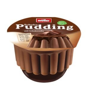 MULLER CHOCOLATE PUDDING WITH CHOCOLATE SAUCE 6x450G