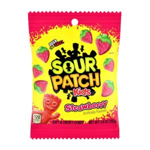 AMERICAN SOUR PATCH BAG STRAWBERRY *L* 12x101G