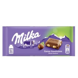 MILKA CHOCOLATE WITH WHOLE HAZELNUT 17X95G