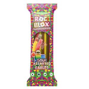 ROCBLOX SUPERCHARGED SOUR ASSORTED CABLES 12X170G