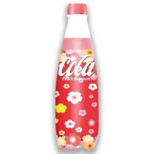 CHINESE COCA COLA PEACH FLOWER BOTTLE 24X400ML